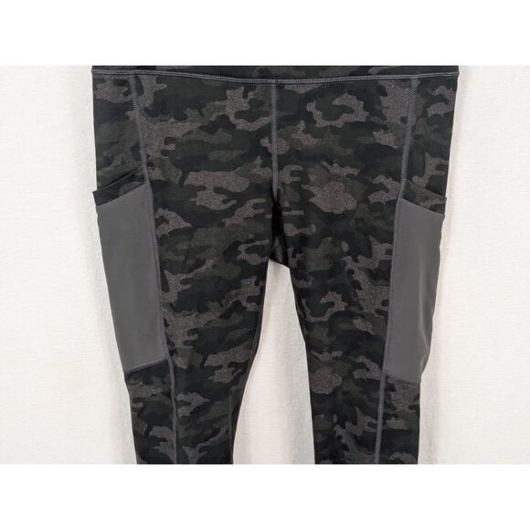 Fabletics PowerHold Camouflage Leggings w/ Pockets Women's Size Medium - Picture 3 of 12
